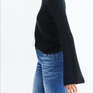 Madewell Bell Sleeve Pullover Sweater